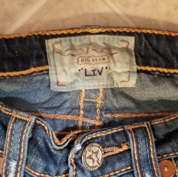 Big Star "Liv " Jean's. Sz 25 - Picture 3 of 5